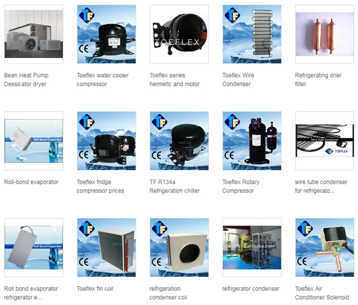 r134a 1/4 hp refrigeration compressor 1 hp 