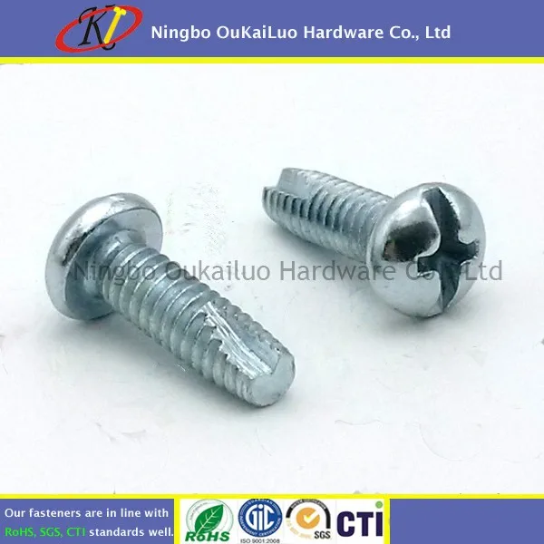 1024 X 1/2" Phillips/slotted Round Head Type 23 Thread Cutting Screws