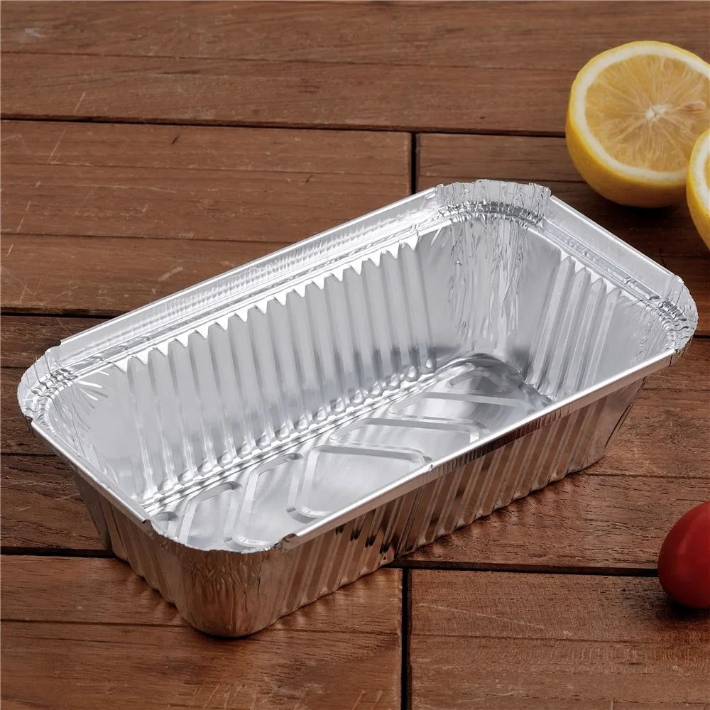 Wholesale 670ml Large Rectangular Aluminum Foil Container Buy