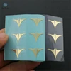 custom logos custom metal sticker,custom electroform sticker electroplating machine for metal sticker