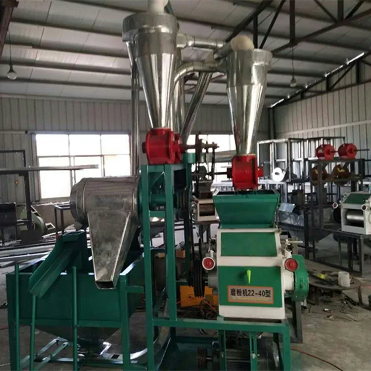 80-120 Mesh Home Used Roller Wheat Corn Flour Mill Machine,Grain Flour ...