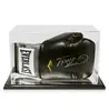 transparament plastic gloves display stand box, boxing glove display case