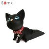 Novelty Ens animal design cat sliding decorative door draft stopper door stopper
