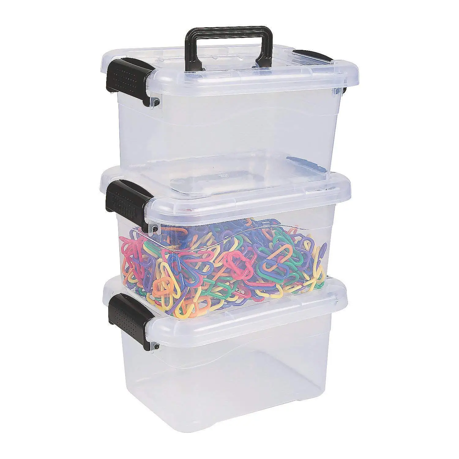 clear bins for toys