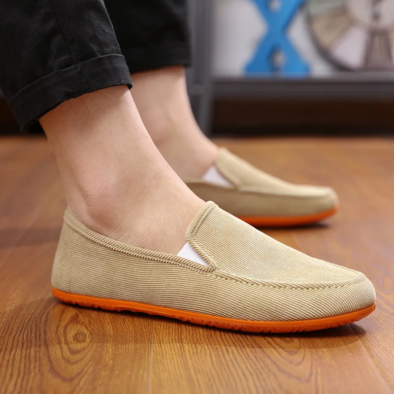 

Factory OEM outdoor slip on Fabric loafers men casual, As the picture or customized