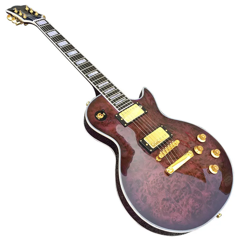 

China Factory Feiyang LP electric guitar, Mahogany body With quilted maple Top,Rosewood Fingerboard,Support OEM, All colors
