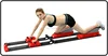 Home Series Bear Crawl Horizontal Exercise Machine, Red
