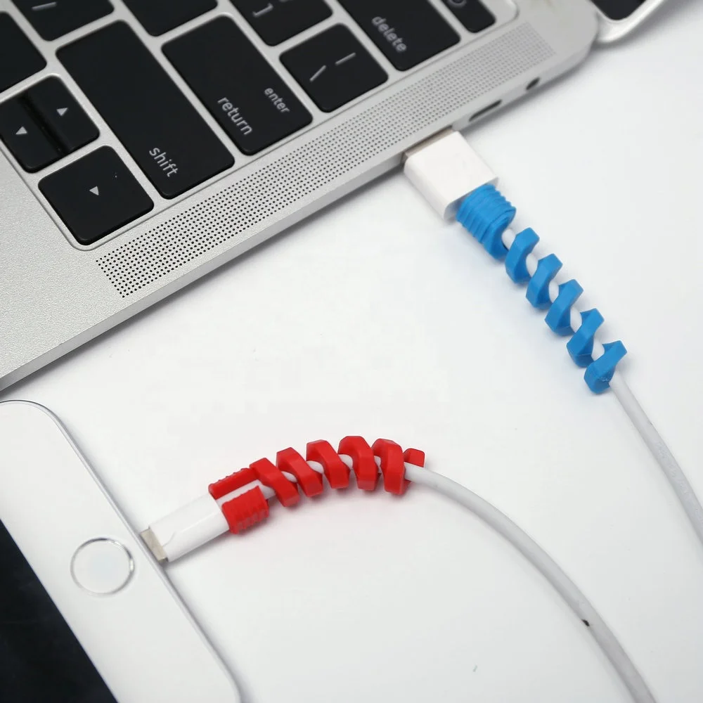 Promotional Gift Mobile Phone Charger Rubber USB Cable Protector - ANKUX.COM