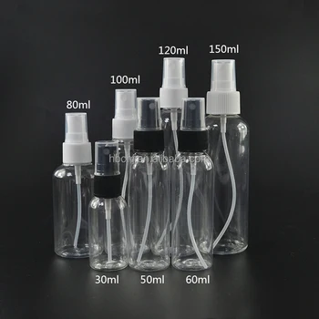 plastic perfume bottles
