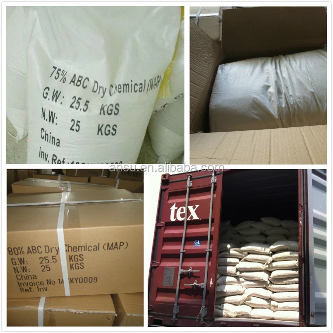 En615 Abc Chemical Dcp Powder 40% 75% 90% Map Ammonium Phosphate Fire ...