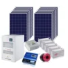 15KW off grid solar power system 3phase 380V output for factory using