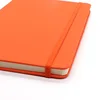 School Premium A5 Recycled Paper Pu Leather Writing Hard Cover Notebook