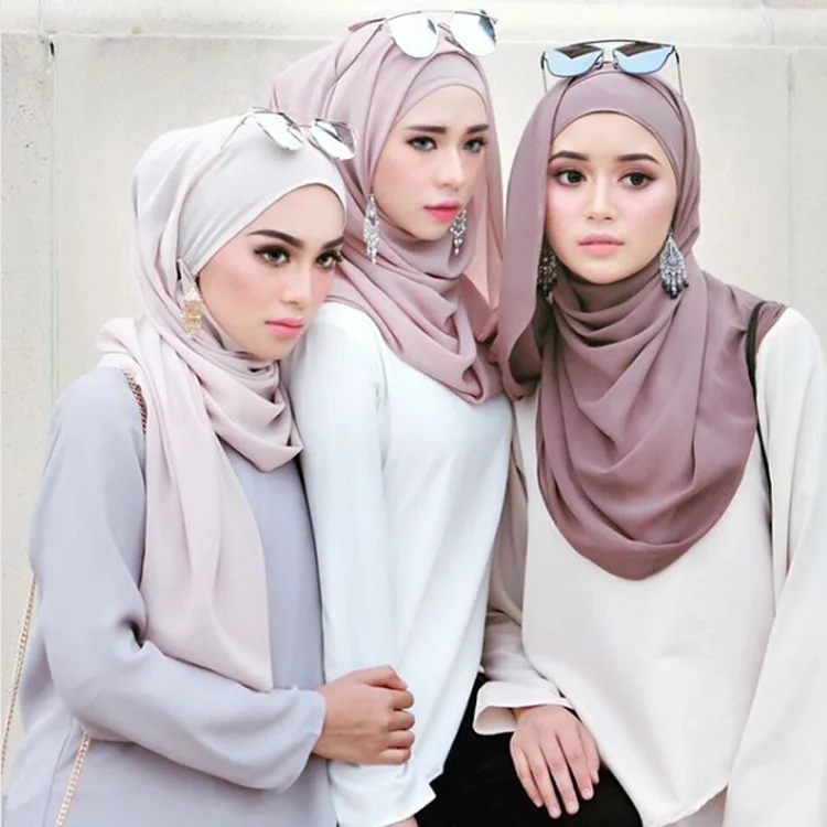 Wholesale China Hot Sex Women Hijab Chiffon Silk Printed Scarf Buy