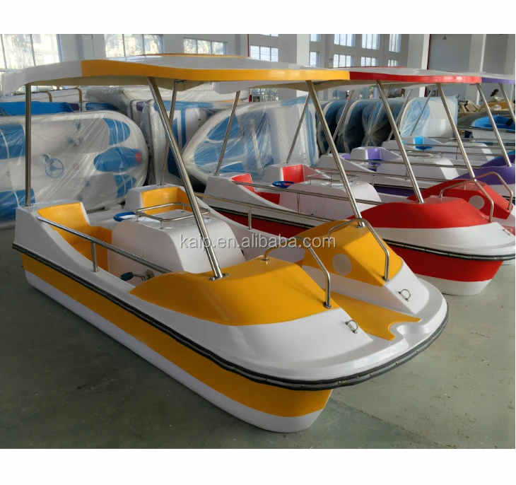 

Leisure boat water pedal boat used pedal boat, Blue, white or customized