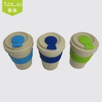 

2018 hot sale eco-friendly biodegradable designed bamboo fiber mugs