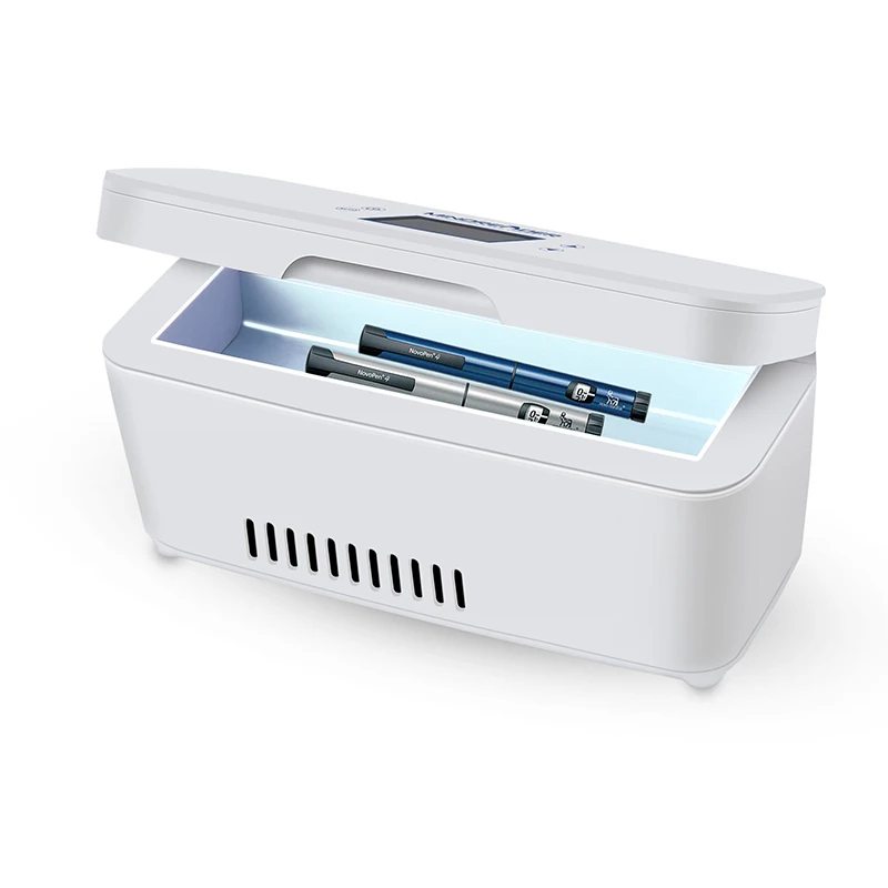 Tragbare batterie angetrieben reise medizinische kühlschrank mini kühlschrank insulin kühler