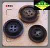 HYDHigh Gaulity Resin Button Blue Four Holes Pattern Suit Buttons Wholesale trousers buttons