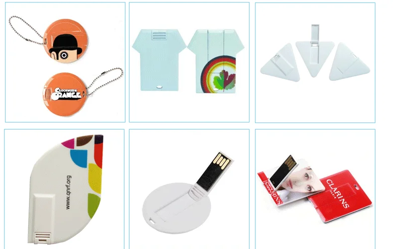 8Gb 16Gb 32Gb 64Gb Credit Card Usb Flash Drive Customized Pen Drive Personalized As Your Logo Photo Design Pendrive - ANKUX.COM