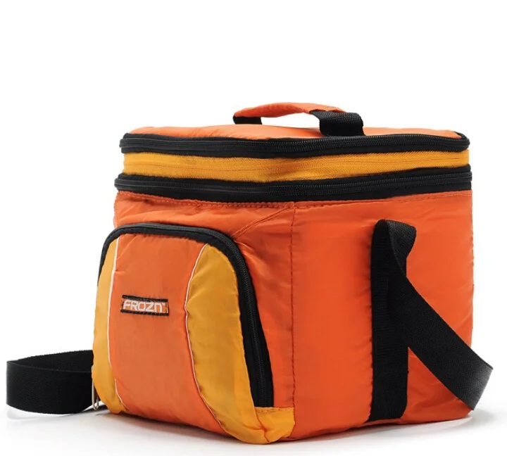 orange lunch bag