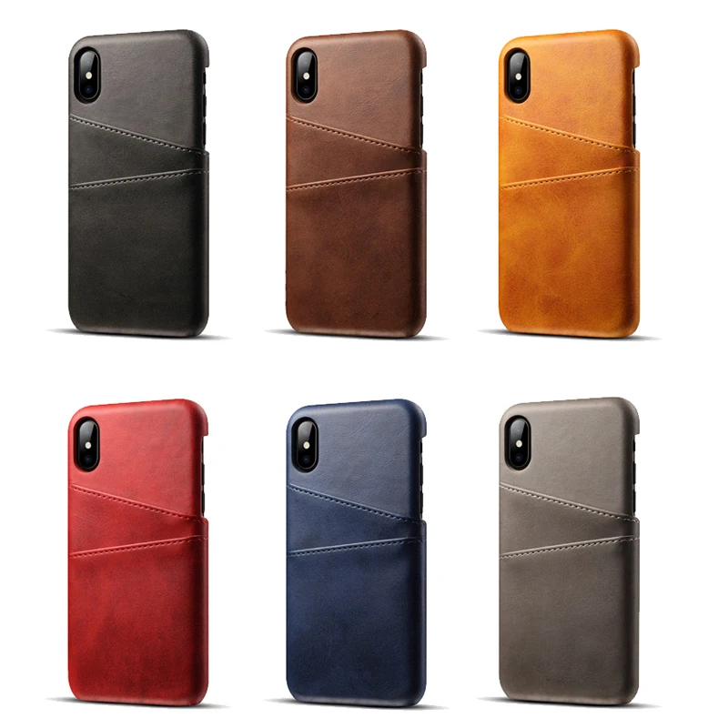 

credit card holder leather phone case for iphone 12 Pro max/12 mini/11 Pro max/xs/xr case cell phone covers