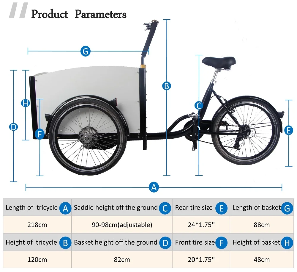 adult bike tire size