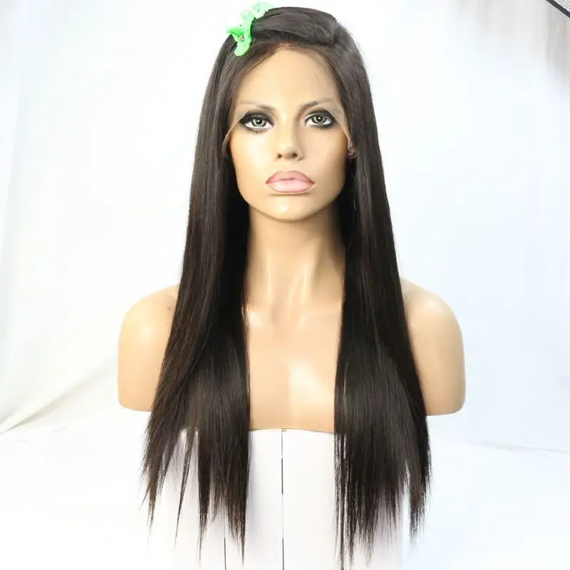 Define Deep 5 inch Parting Invisible human hair Pre-plucked Lace Front Wigwith Illusion Hairline