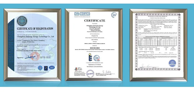 solar water heater stainless steel water tank