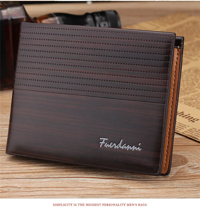 
2019 Amazon hot selling PU leather men wallet, customs leather RFID wallet for men 