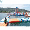 2018 high quality 0.9mm pvc tar inflatable fun aqua park equipment inflatable floating water park in Subic NB002-2