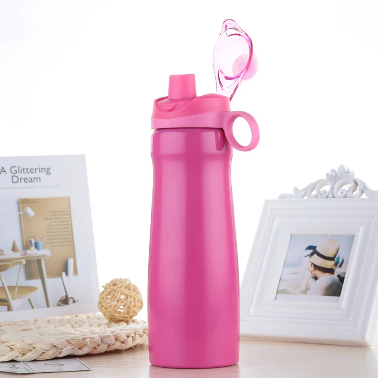 

big capacity Insulated Wide Mouth water bottle portable, Pink