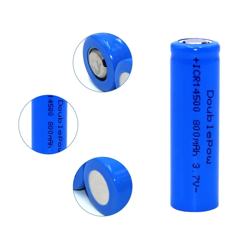 37v 800mah Icr 14500 Aa Lithium Li Ion Rechargeable Battery Buy Lithium Aa14500 Lithium 0620