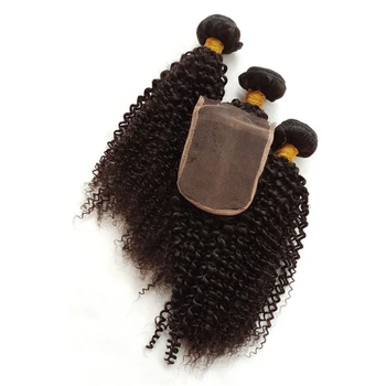 Brazilian Bundle Kinky Baby Jerry Curl Baby Curl Twists Black