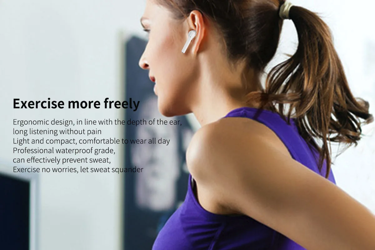 2021 Best Twin Inpods 12 Wireless Earphones Tws Earbuds Headphone Cheap Amazon Top Seller Earphones I12 Air For Iphone - ANKUX.COM