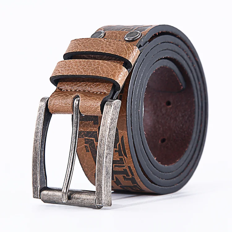 

High Quality Hot Sale leisure Men Genuine Leather Alloy Buckle Belts