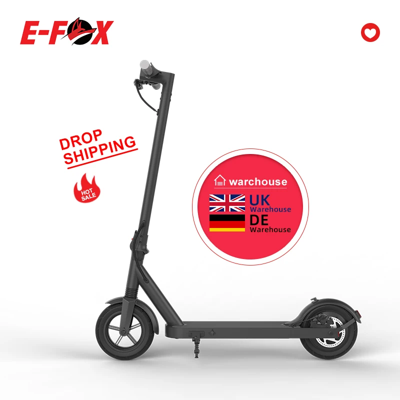 

EU warehouse 8.5 inch 350W 7.5A 18650 battery e electrical electric kick scooter electric adult fast electric scooter