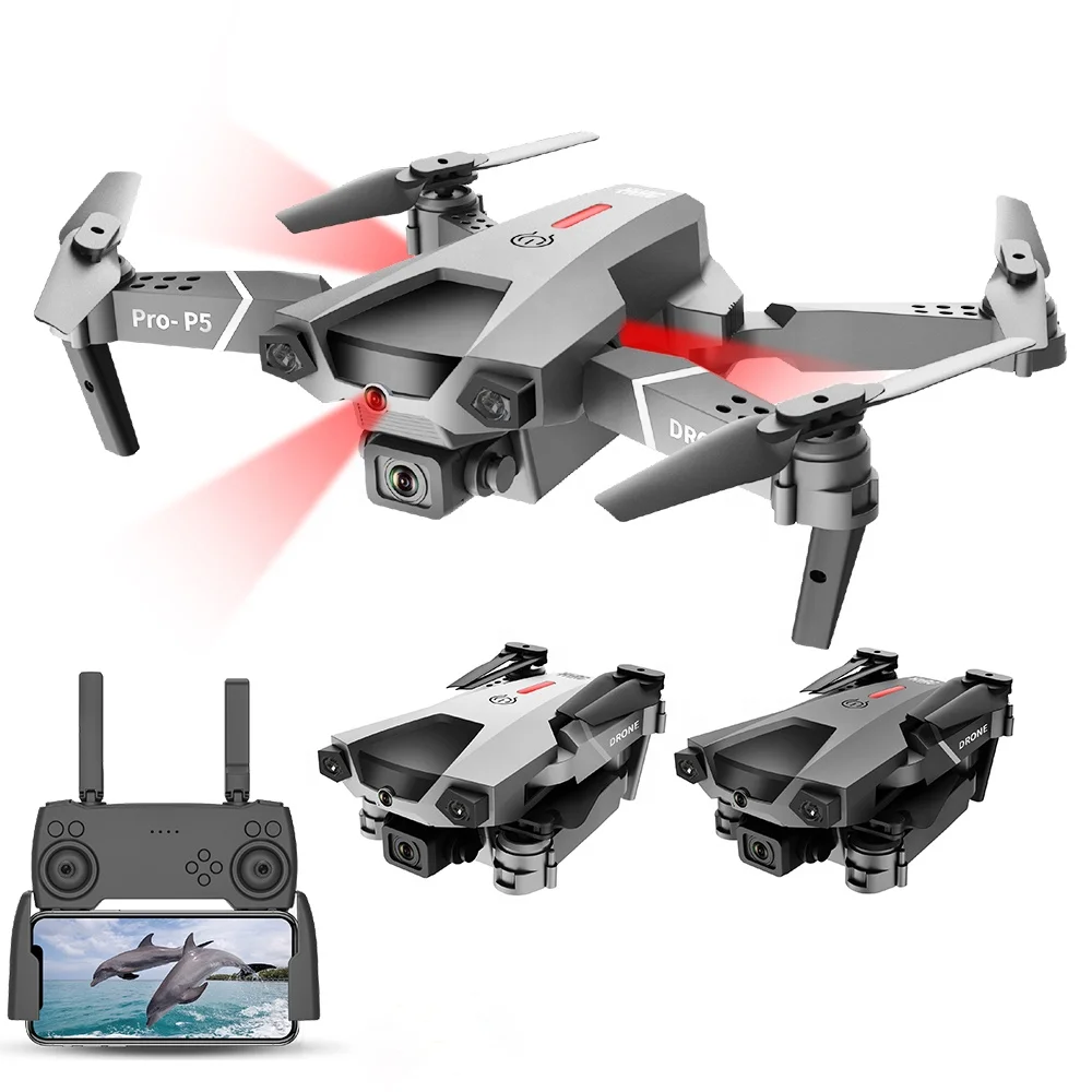 

P5 Drone Newest 4K Dual Camera Professional Aerial Photography Infrared Obstacle Avoidance Quadcopter P5 Pro Drone