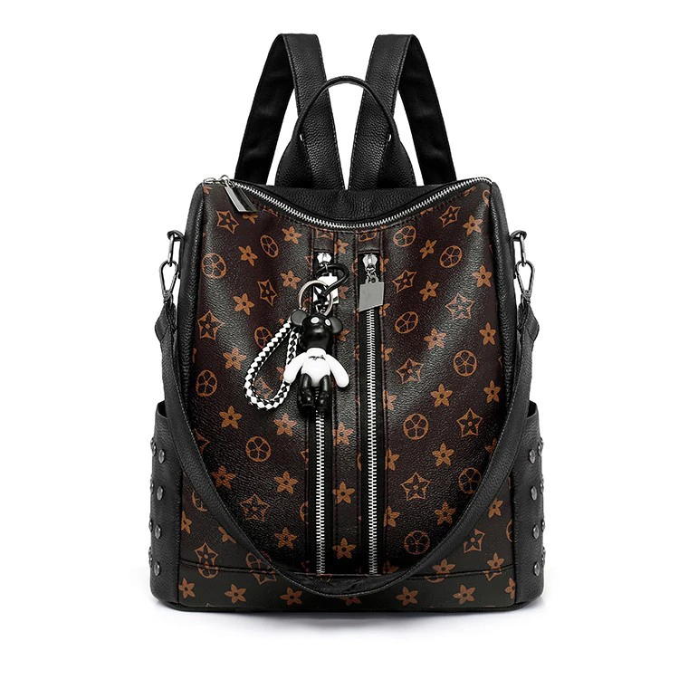 

Stylish Fashion Printed Vintage Large Capacity Lady Bags Backpack