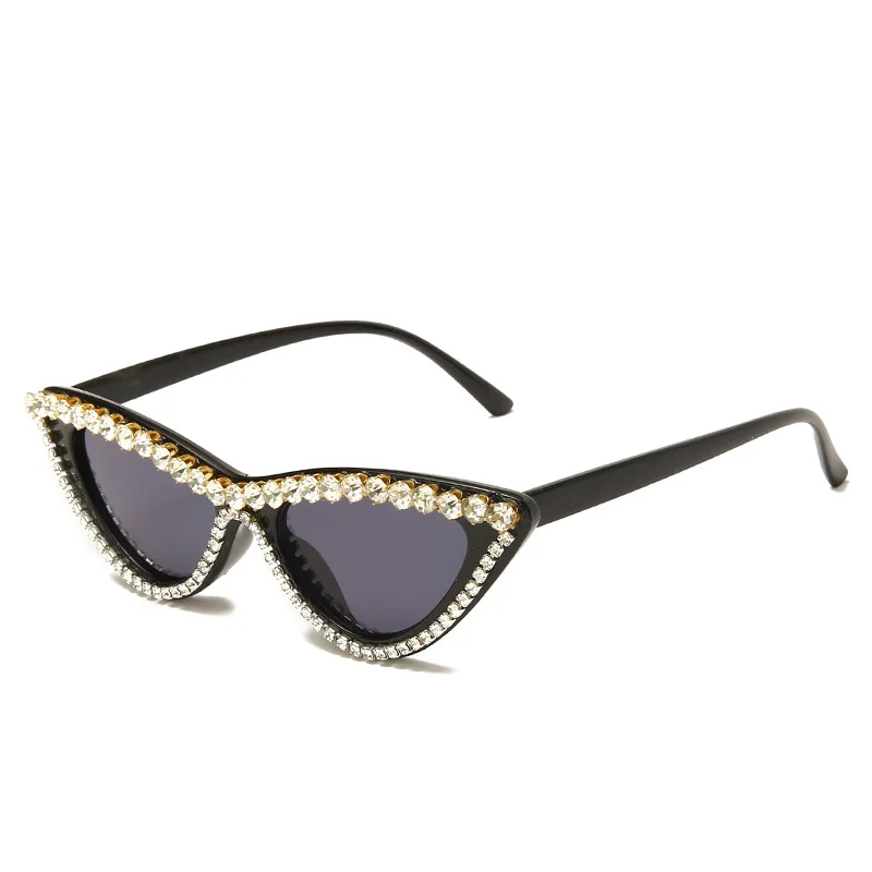 

Wholesale designer Triangle set tile fashion women sunglasses
