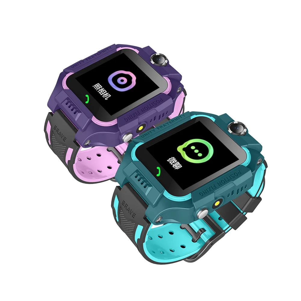 

Z6 Kids Smart Watch for Children SOS Call Phone Watch Smartwatch use Sim Card Photo Waterproof IP67 Kids Gift For IOS Android