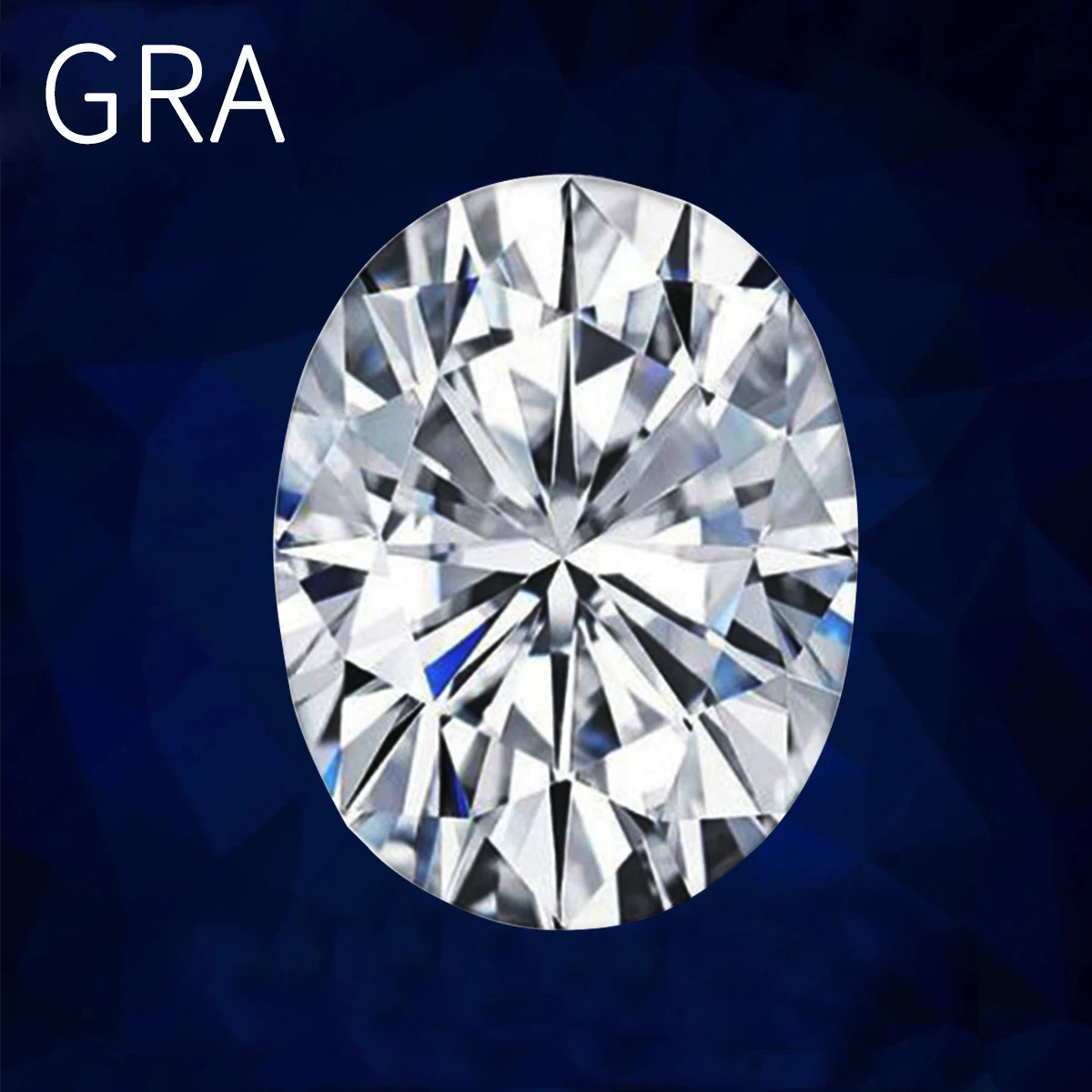 

Loose Gemstones Diamond Moissanite 0.5ct To 8ct D Color VVS1 Oval Shaped Excellent Cut Pass Diamond Tester With GRA certificate