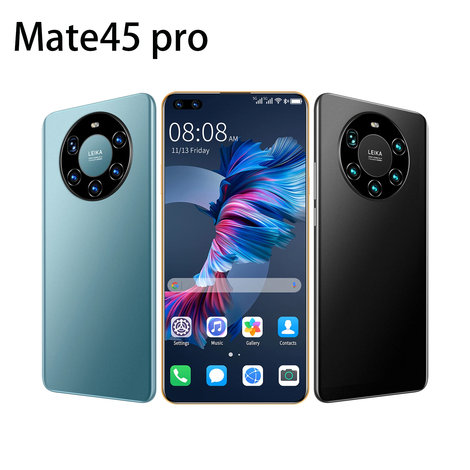 

Factory supply Mate45 pro+ 7.2inch Mobile Phones 12GB+512GB Android 5200mAh Unlock Smartphone HD 24MP+48MP Dual cards cellphone