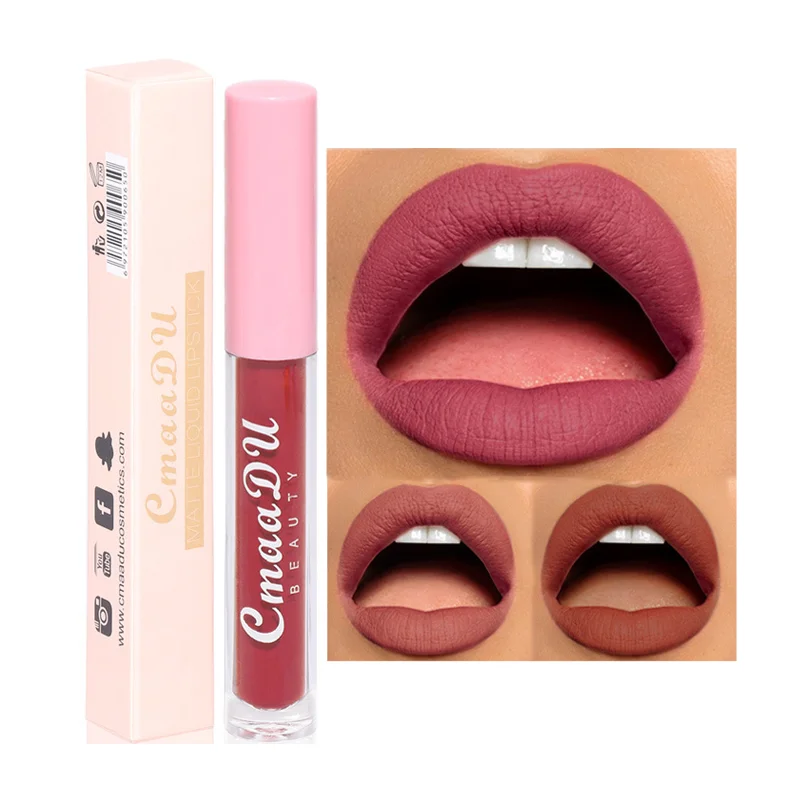 

Factory Wholesale Lipstick 24 Hour Waterproofing Matte Lipgloss Liquid Lipstick Tubes