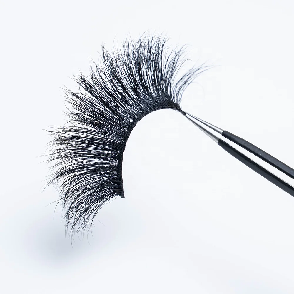 

Real Siberian Dramatic Mink Lashes Luxury Mink Lashes Wholesale Vendor Strip Eyelashes with Packaging