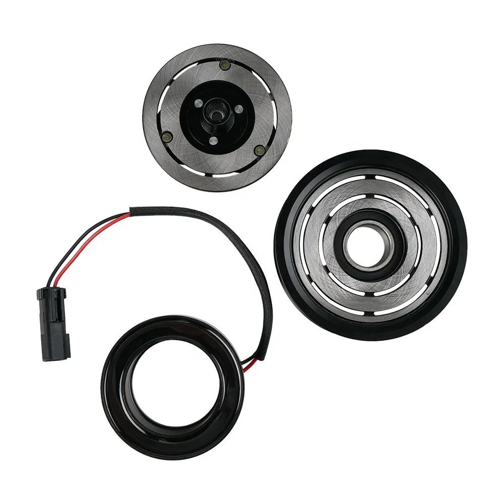 Nicecnc Ac Compressor Clutch Kit Pulley Coil Plate For Dodge Nitro 20072008 V6 3.7l Only