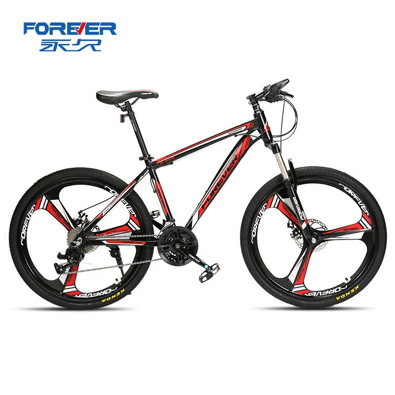 

FOREVER Aluminum alloy frame mountain bicycle 26 inch 27 speed off-road mountain bike for Adult