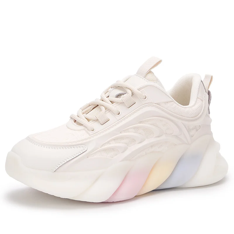 

in stock drop shipping service supply new fashion soft light bottom women breathable casual shoes sneakers