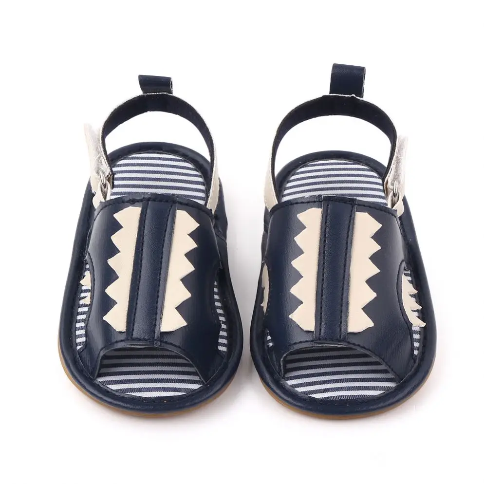 

Fashion baby sandals boy pu leather soft sole baby shoes newborn sandals in bulk, White green dark blue brown