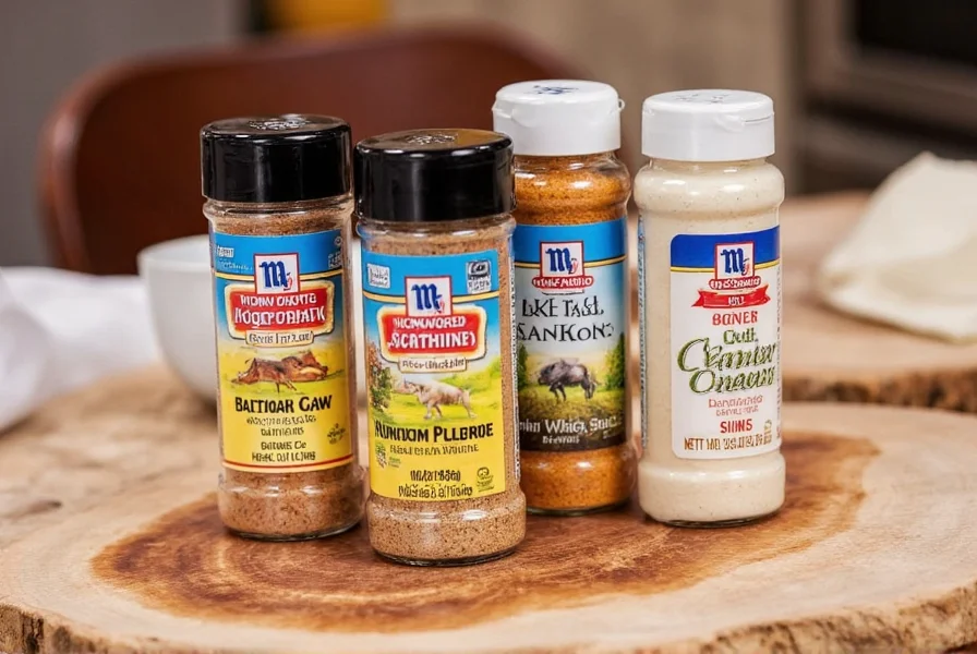 Spice Rack with McCormick Ranch Seasoning