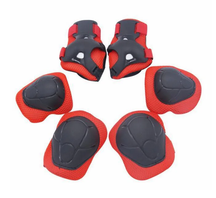 

Kids Protector Sports Elbow Pad And Knee Pad Set, Red/blue/pink/black or customized