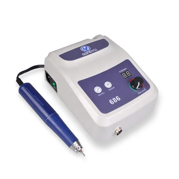 

2025 150W 50000rpm Dental Lab Brushless Micromotor MAX 50000 RPM Electro Polishing Drill machine